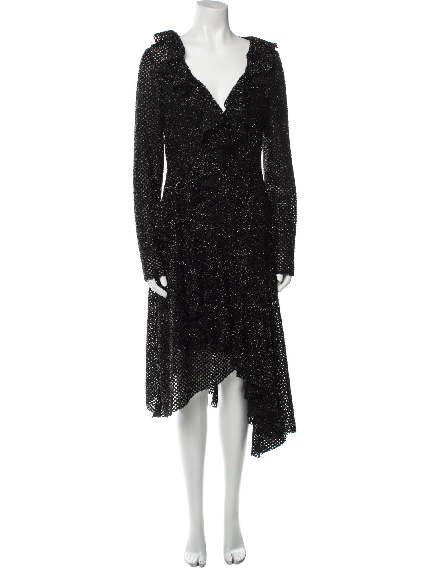 Philosophy di Lorenzo Serafini V-Neck Long Dress w/ Tags