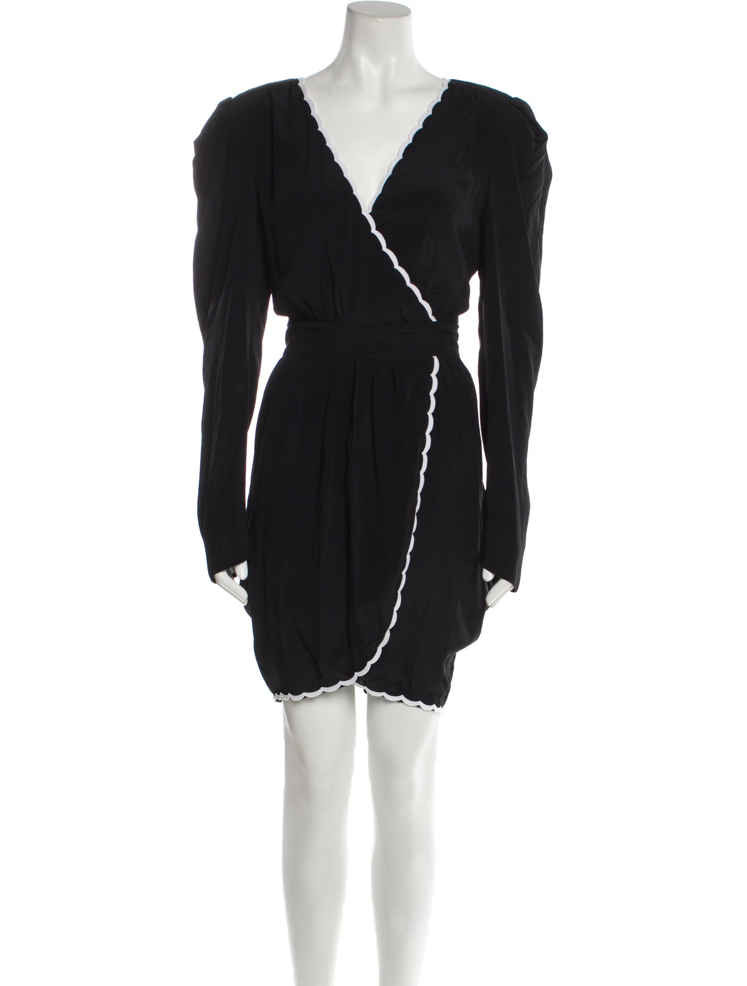 Philosophy di Lorenzo Serafini V-Neck Knee-Length Dress