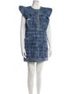 Philosophy di Lorenzo Serafini Tweed Pattern Mini Dress