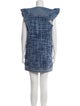 Philosophy di Lorenzo Serafini Tweed Pattern Mini Dress