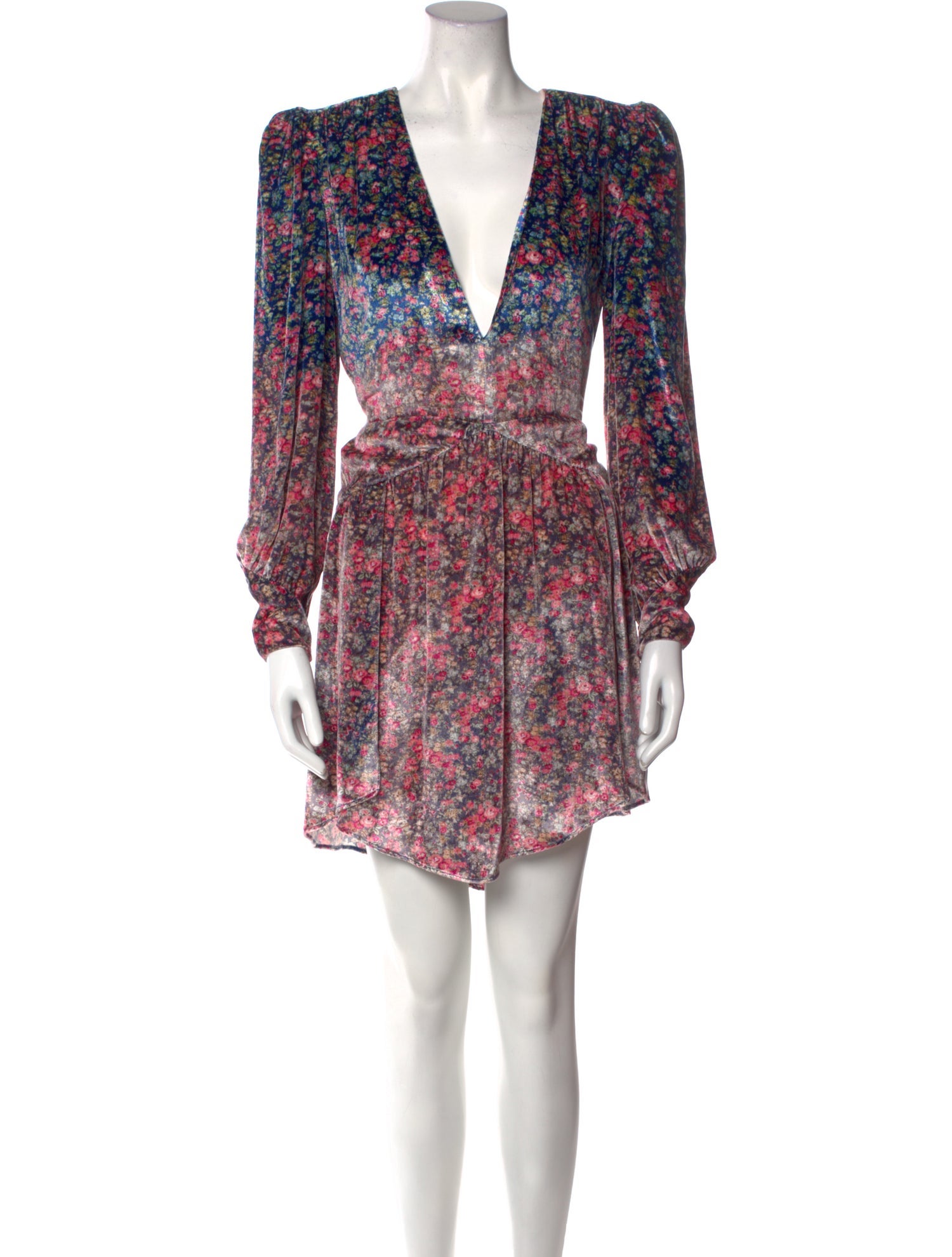 Philosophy di Lorenzo Serafini Floral Print Mini Dress w/ Tags