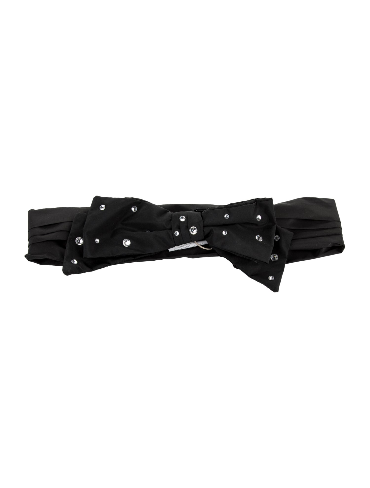 Philosophy di Lorenzo Serafini Wide Crystal Embellishments Waist Belt