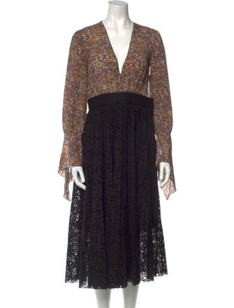 Philosophy di Lorenzo Serafini Lace Long Dress