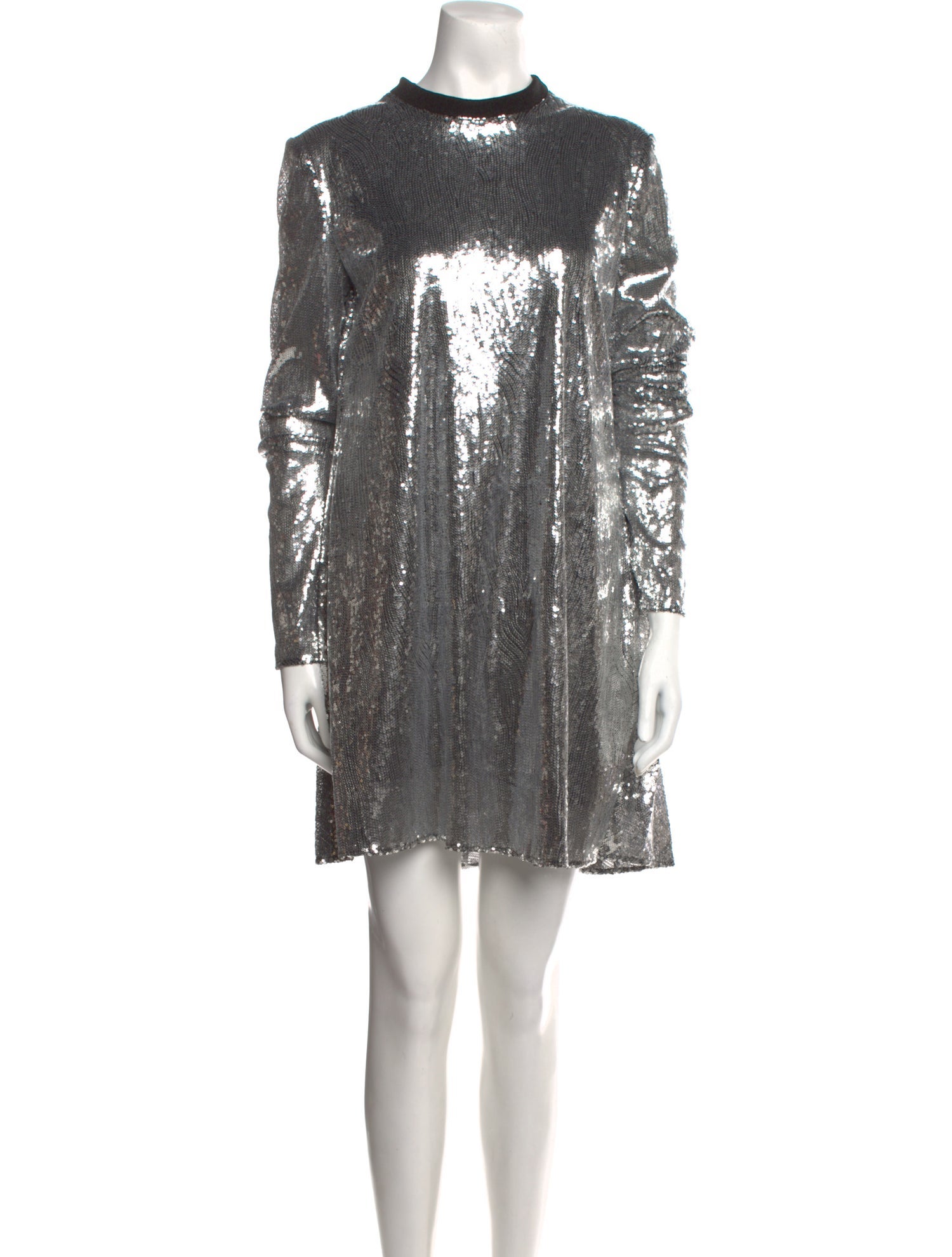 Philosophy di Lorenzo Serafini Mock Neck Mini Dress