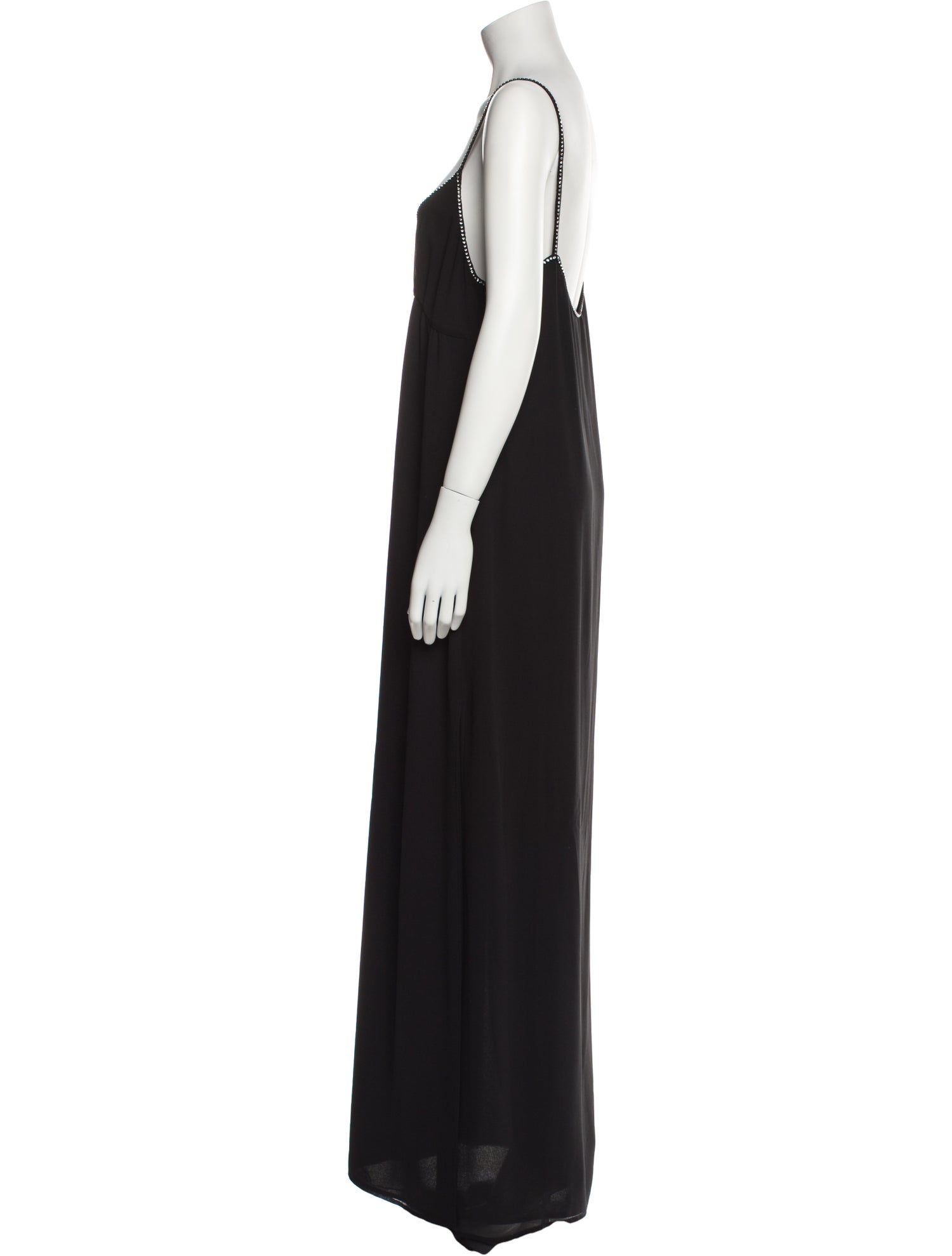 Philosophy di Lorenzo Serafini Scoop Neck Long Dress