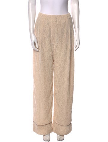 Philosophy di Lorenzo Serafini Pants Lace Pattern Wide Leg Us4, It40 | S