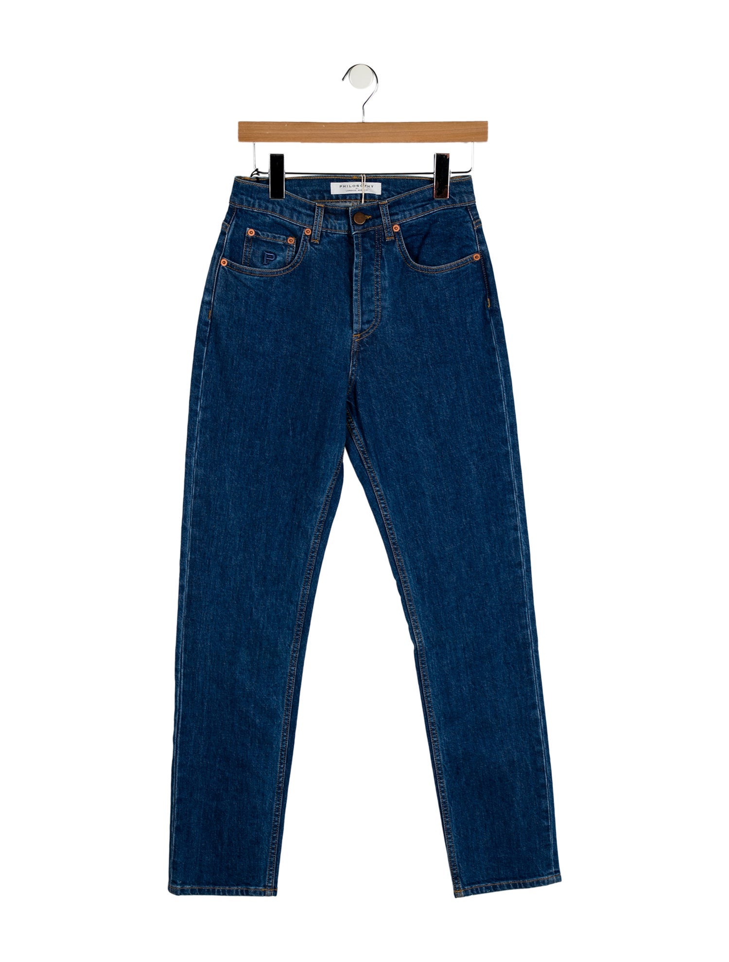 Philosophy di Lorenzo Serafini High-Rise Straight Leg Jeans