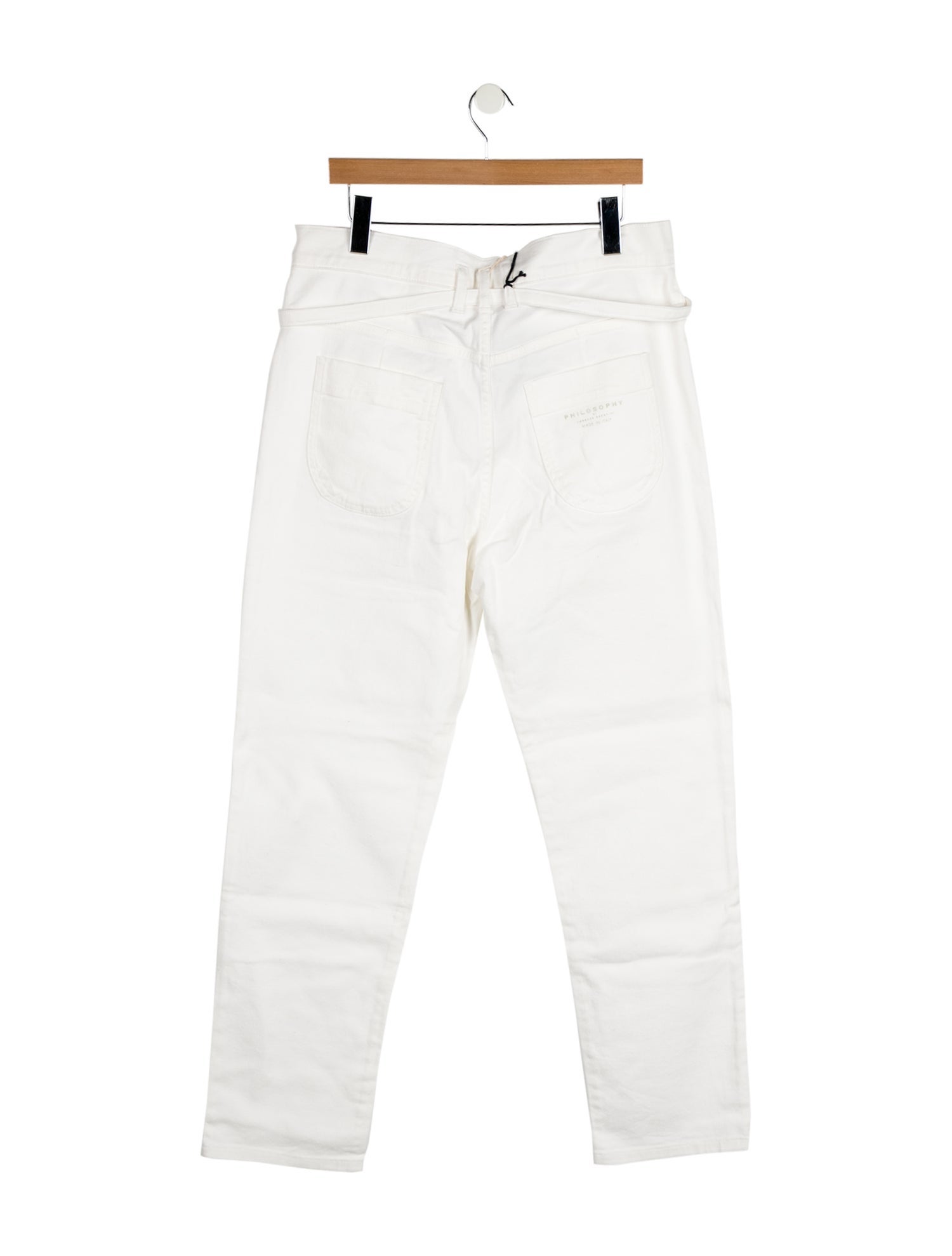 Philosophy di Lorenzo Serafini High-Rise Straight Leg Jeans