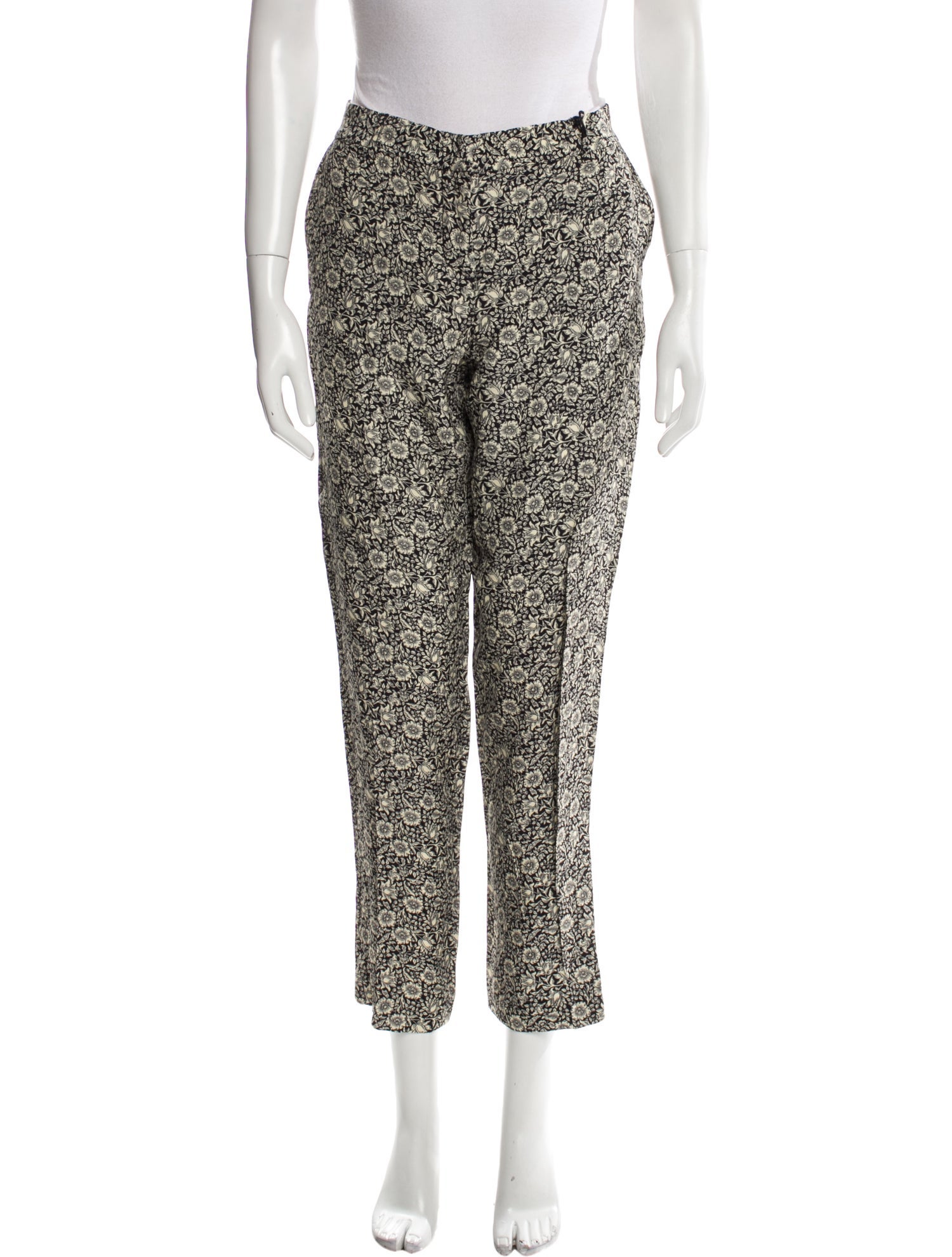 Philosophy di Lorenzo Serafini Floral Print Skinny Leg Pants