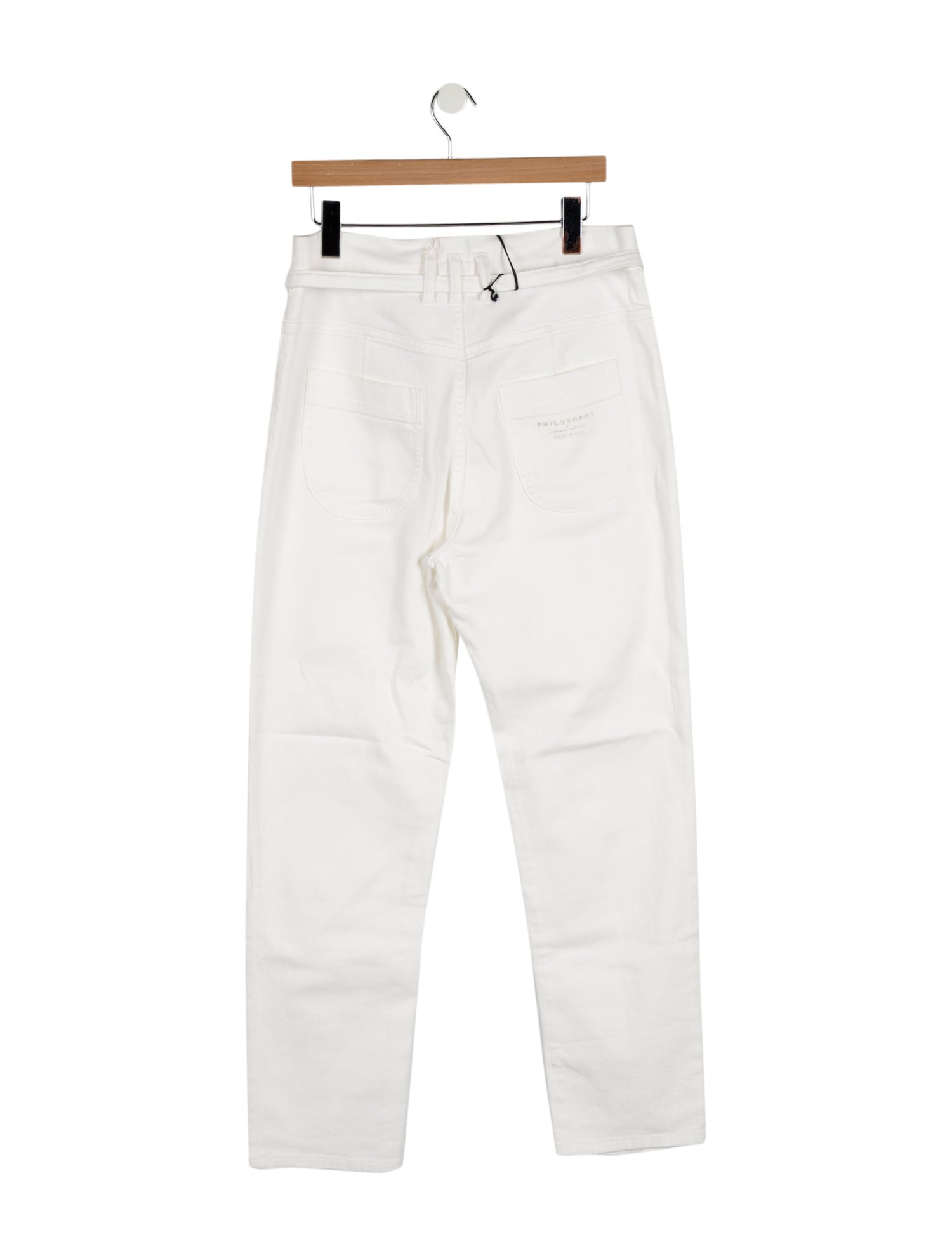 Philosophy di Lorenzo Serafini High-Rise Straight Leg Jeans