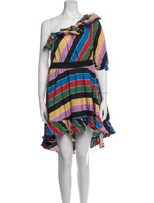 Philosophy di Lorenzo Serafini Striped Mini Dress