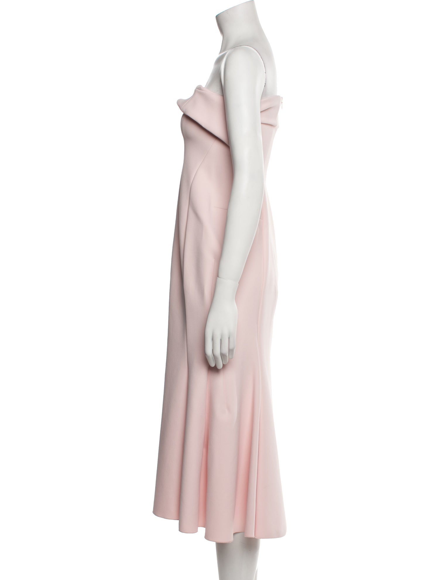 Philosophy di Lorenzo Serafini Strapless Long Dress