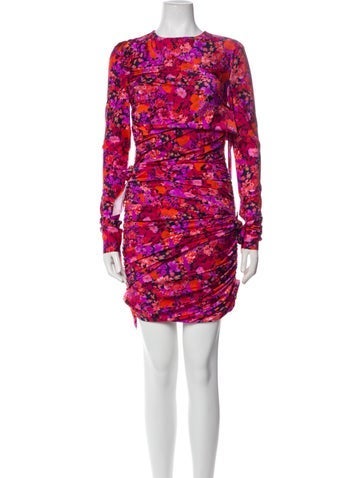 Philosophy di Lorenzo Serafini Dresses Floral Print Mini Dress Us4, It40 | S