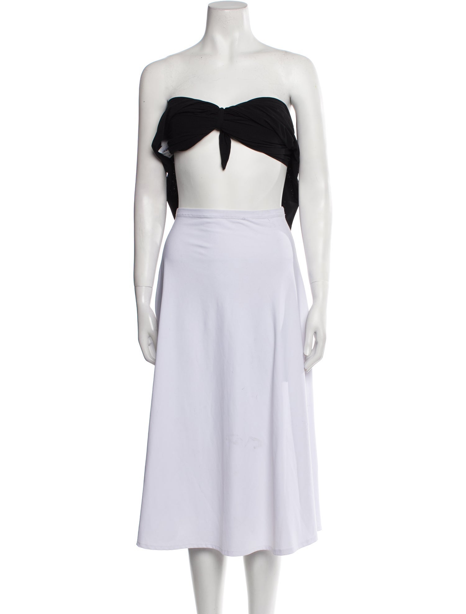 Philosophy di Lorenzo Serafini Strapless Crop Top