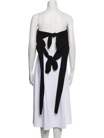 Philosophy di Lorenzo Serafini Strapless Crop Top