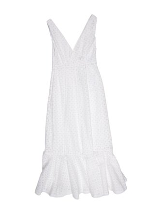 Philosophy di Lorenzo Serafini V-Neck Long Dress