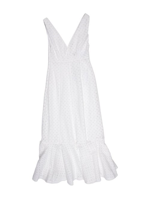 Philosophy di Lorenzo Serafini V-Neck Long Dress