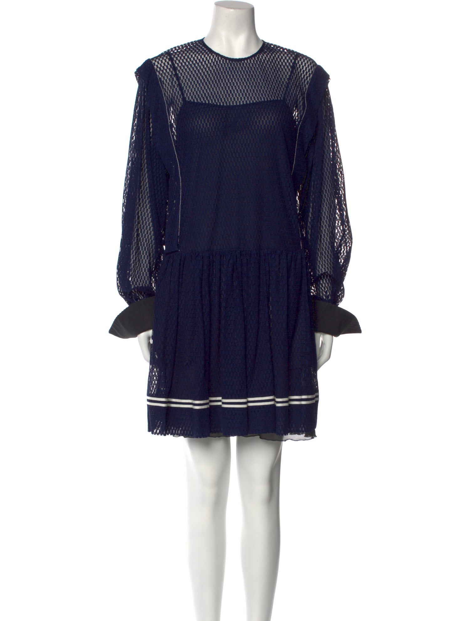 Philosophy di Lorenzo Serafini Crew Neck Mini Dress w/ Tags