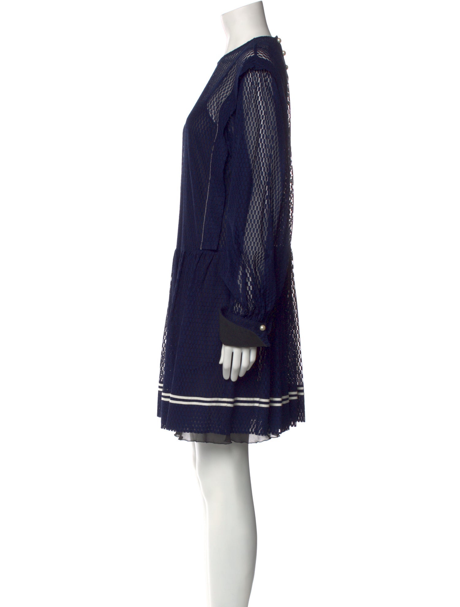 Philosophy di Lorenzo Serafini Crew Neck Mini Dress w/ Tags