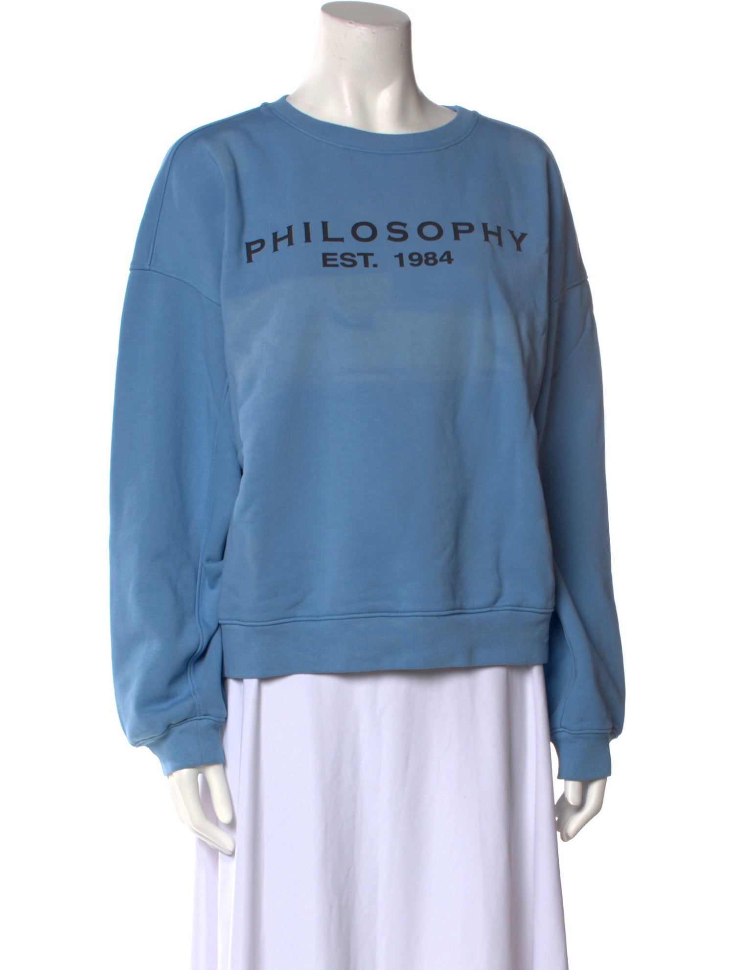 Philosophy di Lorenzo Serafini Graphic Print Crew Neck Sweatshirt