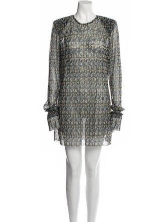 Philosophy di Lorenzo Serafini Printed Mini Dress