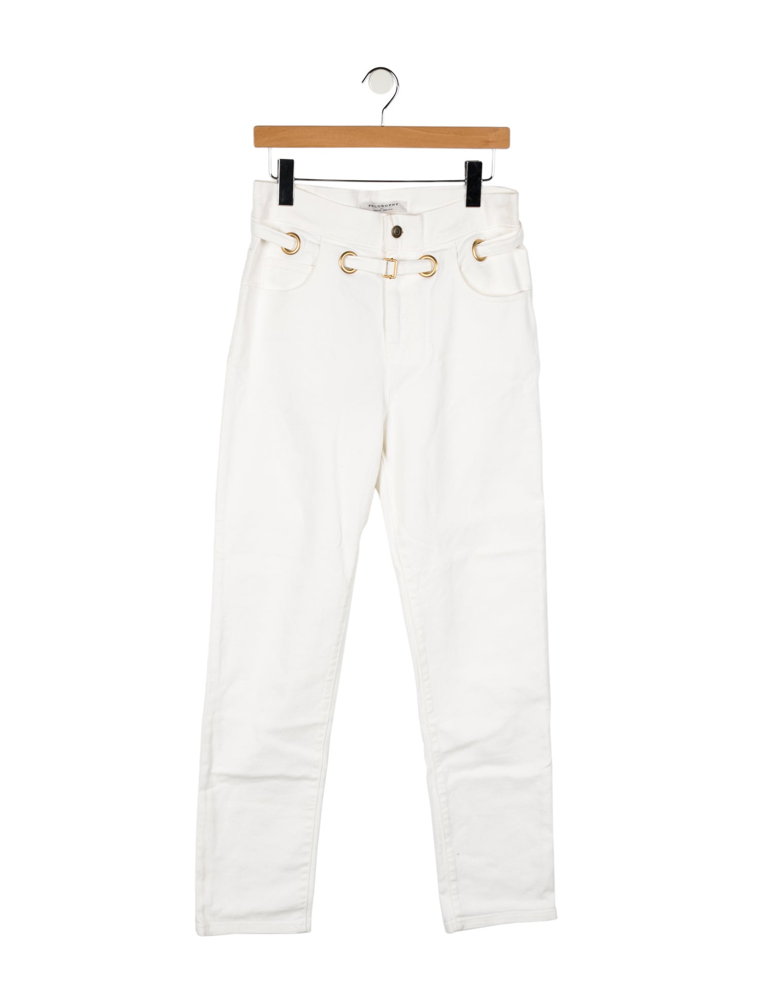 Philosophy di Lorenzo Serafini High-Rise Straight Leg Jeans