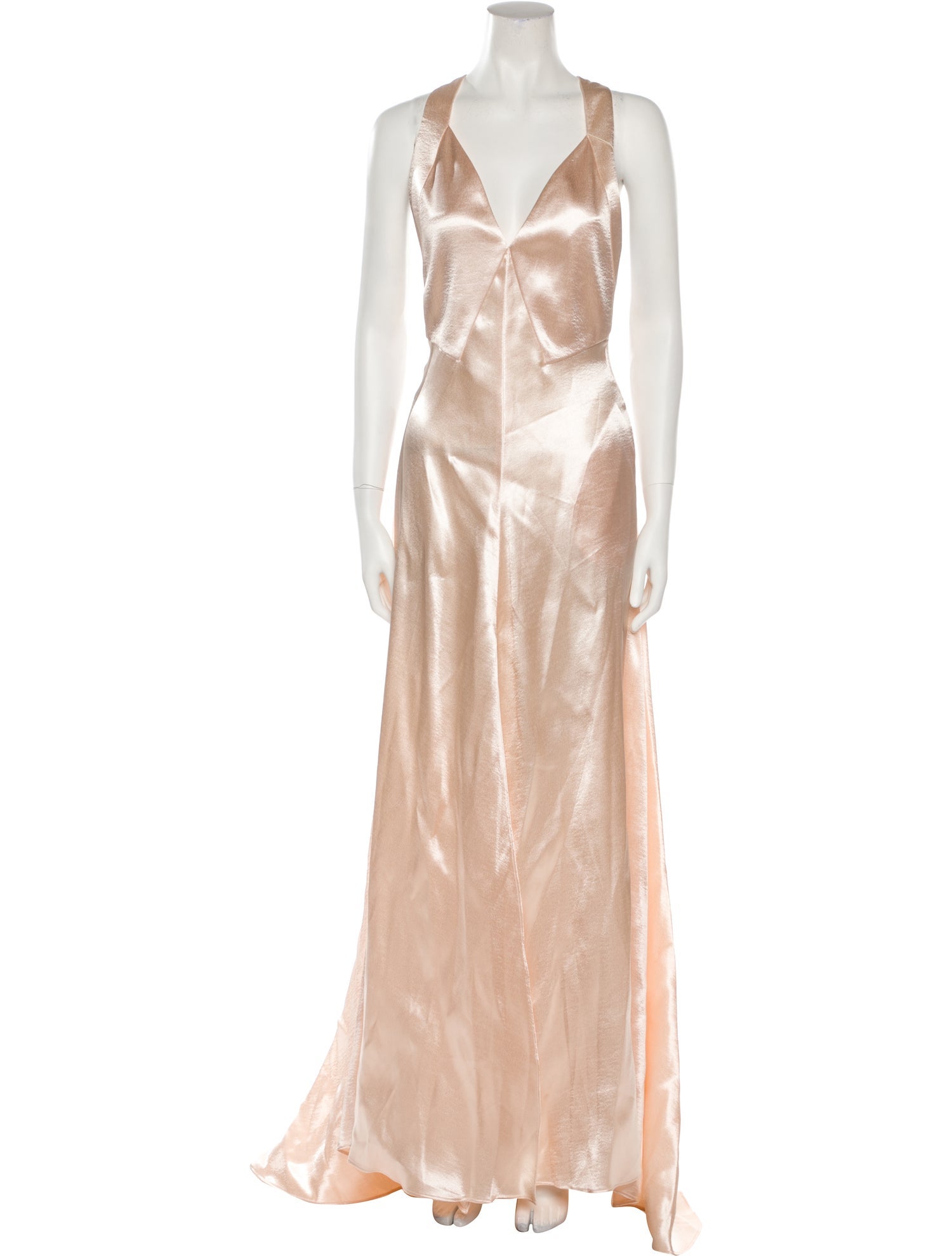 Philosophy di Lorenzo Serafini V-Neck Long Dress