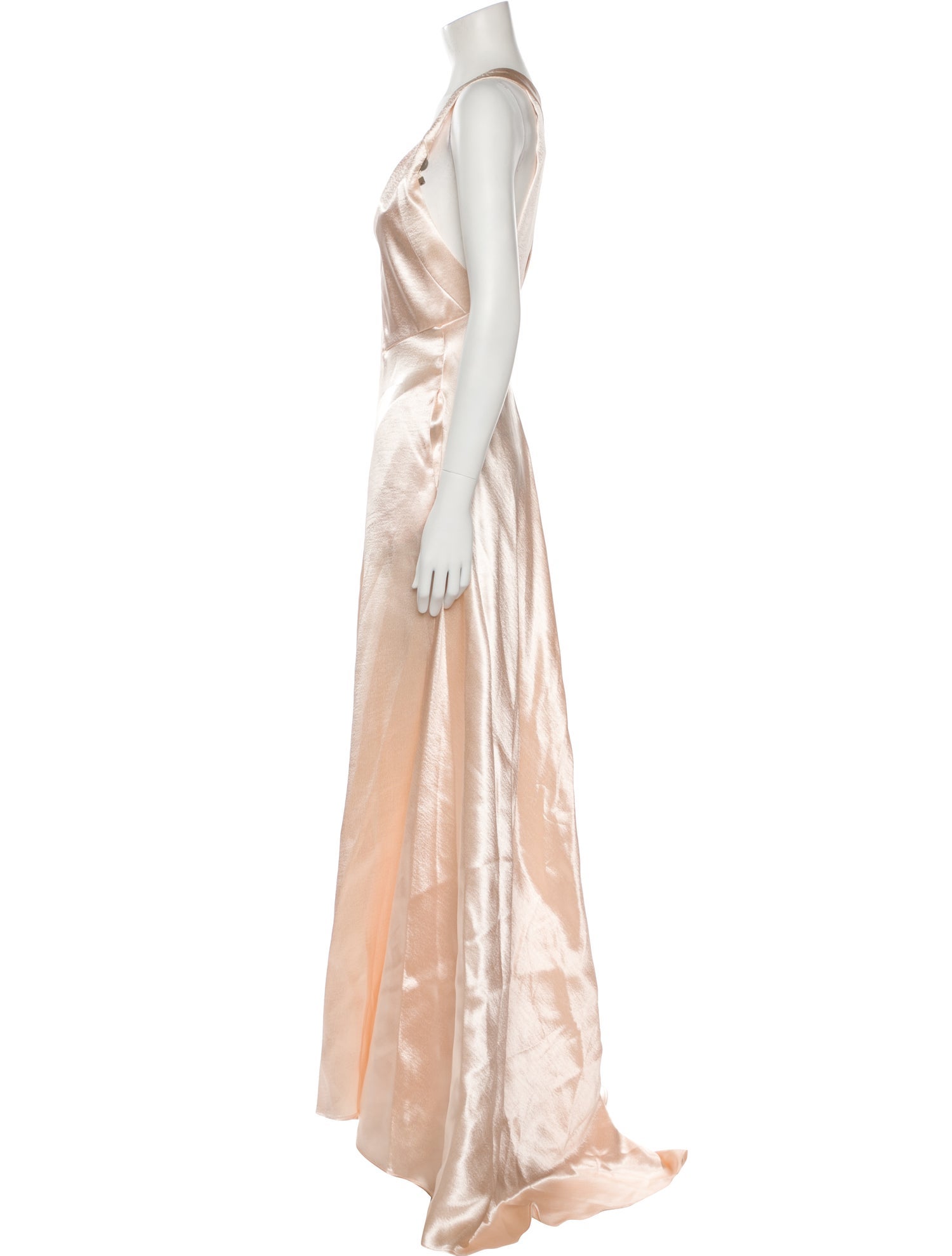 Philosophy di Lorenzo Serafini V-Neck Long Dress