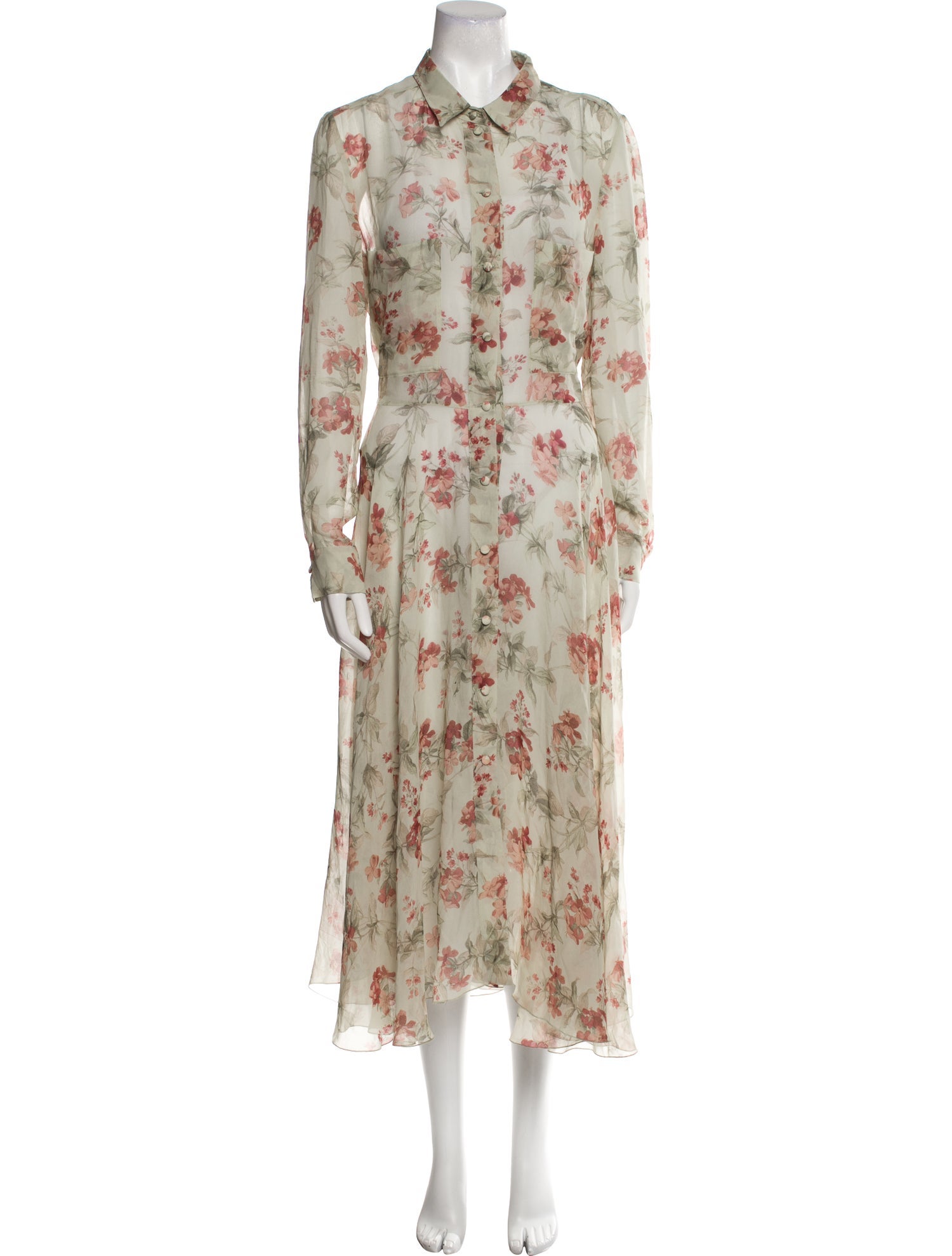 Philosophy di Lorenzo Serafini Silk Long Dress