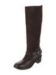 Philosophy di Lorenzo Serafini Suede Riding Boots