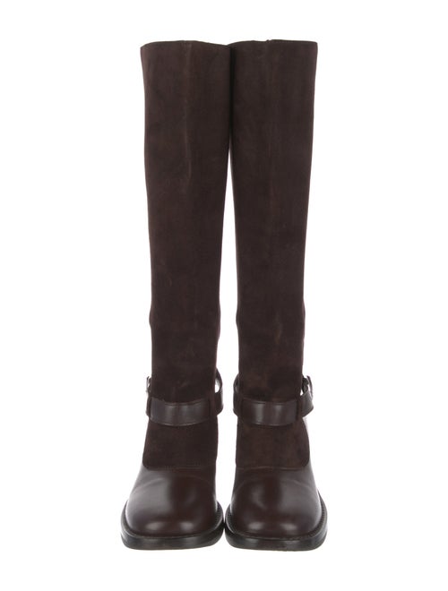 Philosophy di Lorenzo Serafini Suede Riding Boots