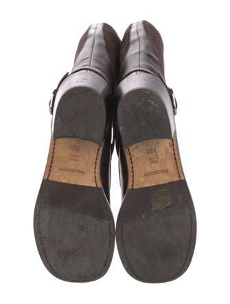 Philosophy di Lorenzo Serafini Suede Riding Boots