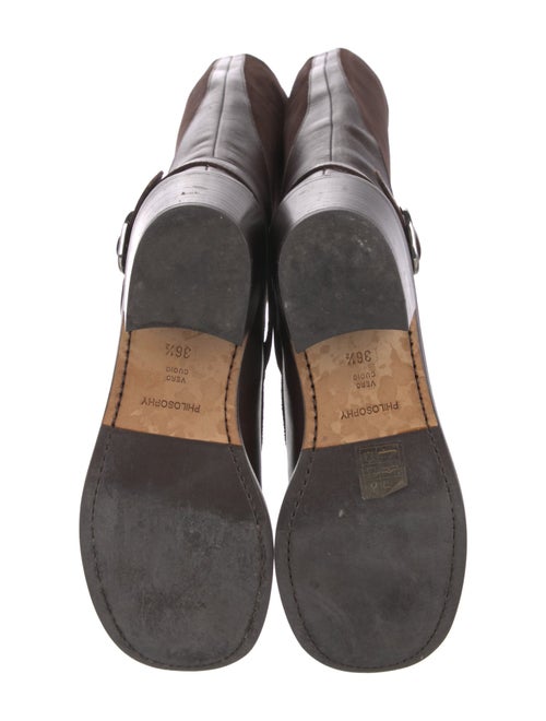 Philosophy di Lorenzo Serafini Suede Riding Boots