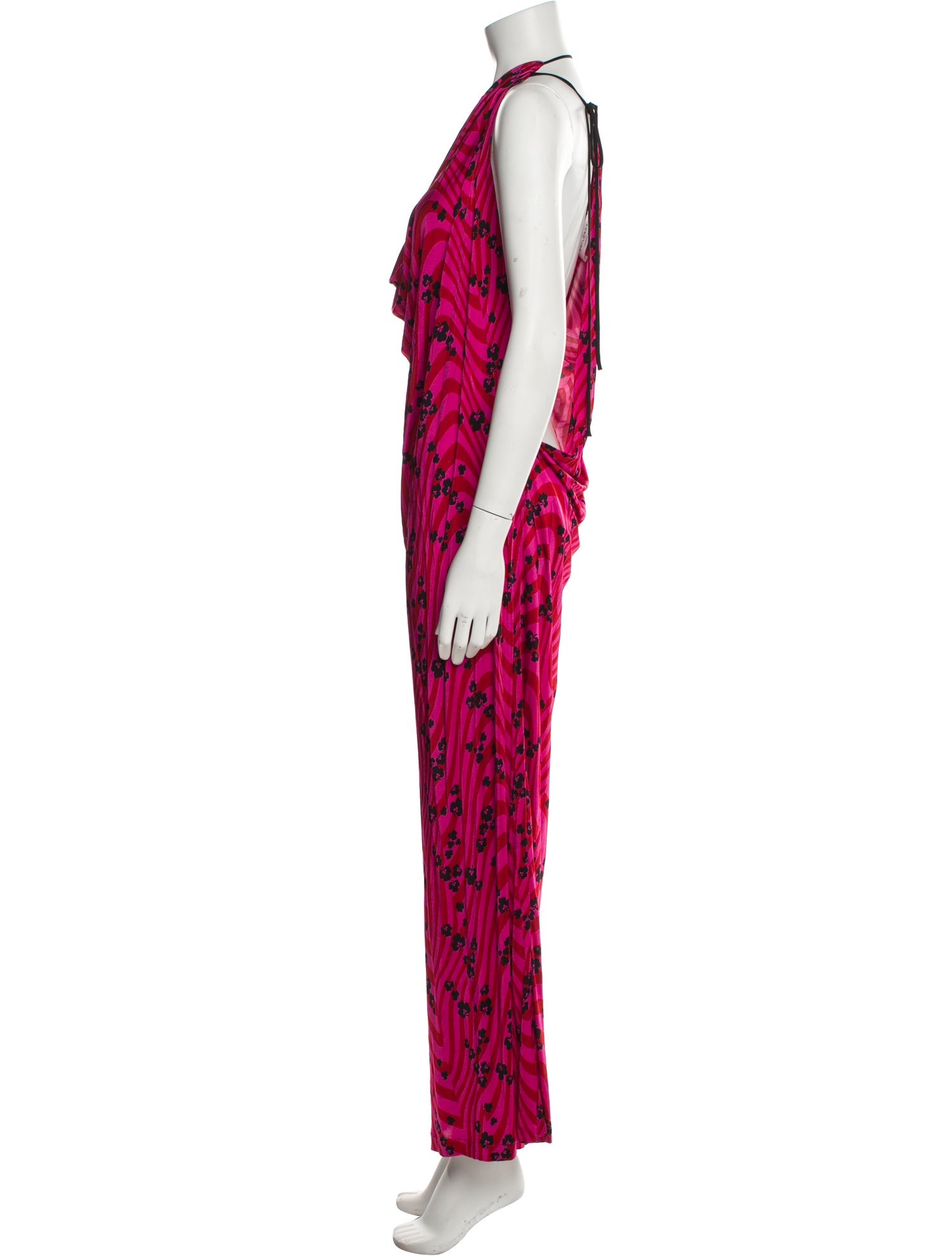 Philosophy di Lorenzo Serafini Printed Long Dress