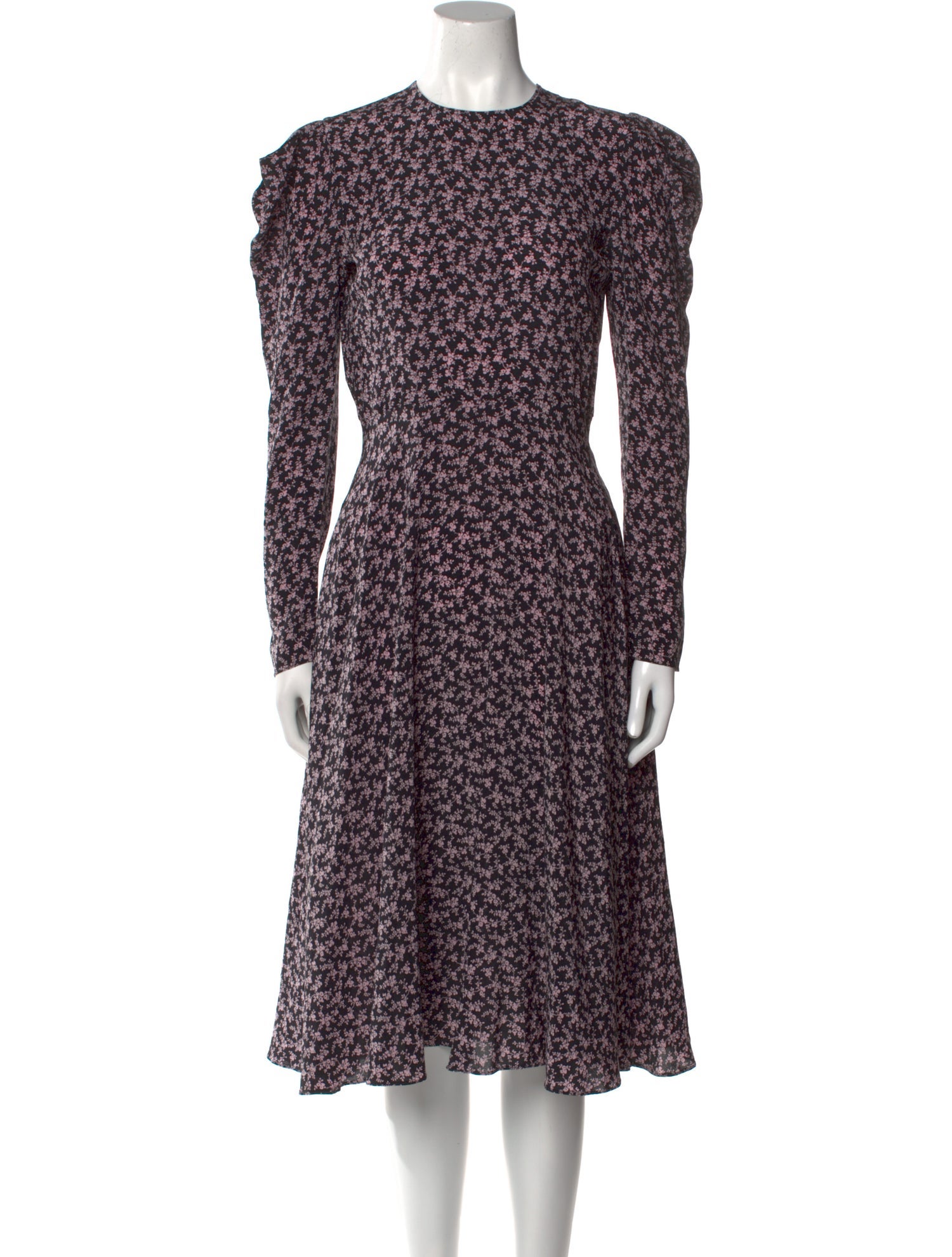 Philosophy di Lorenzo Serafini Silk Midi Length Dress