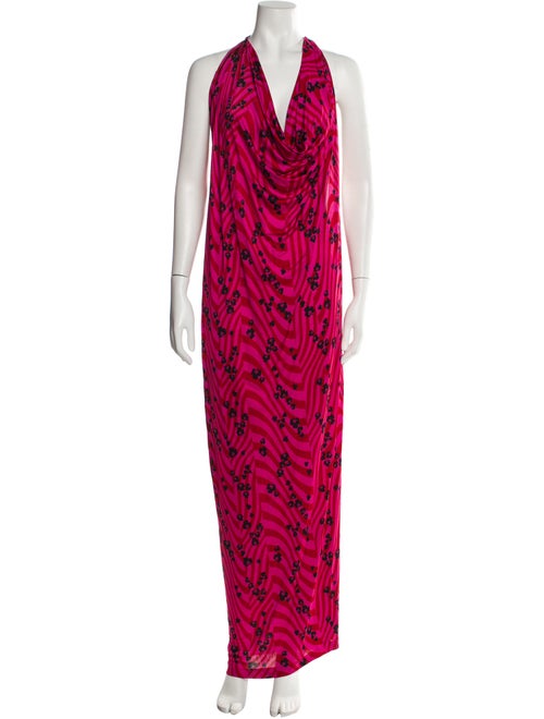 Philosophy di Lorenzo Serafini Printed Long Dress