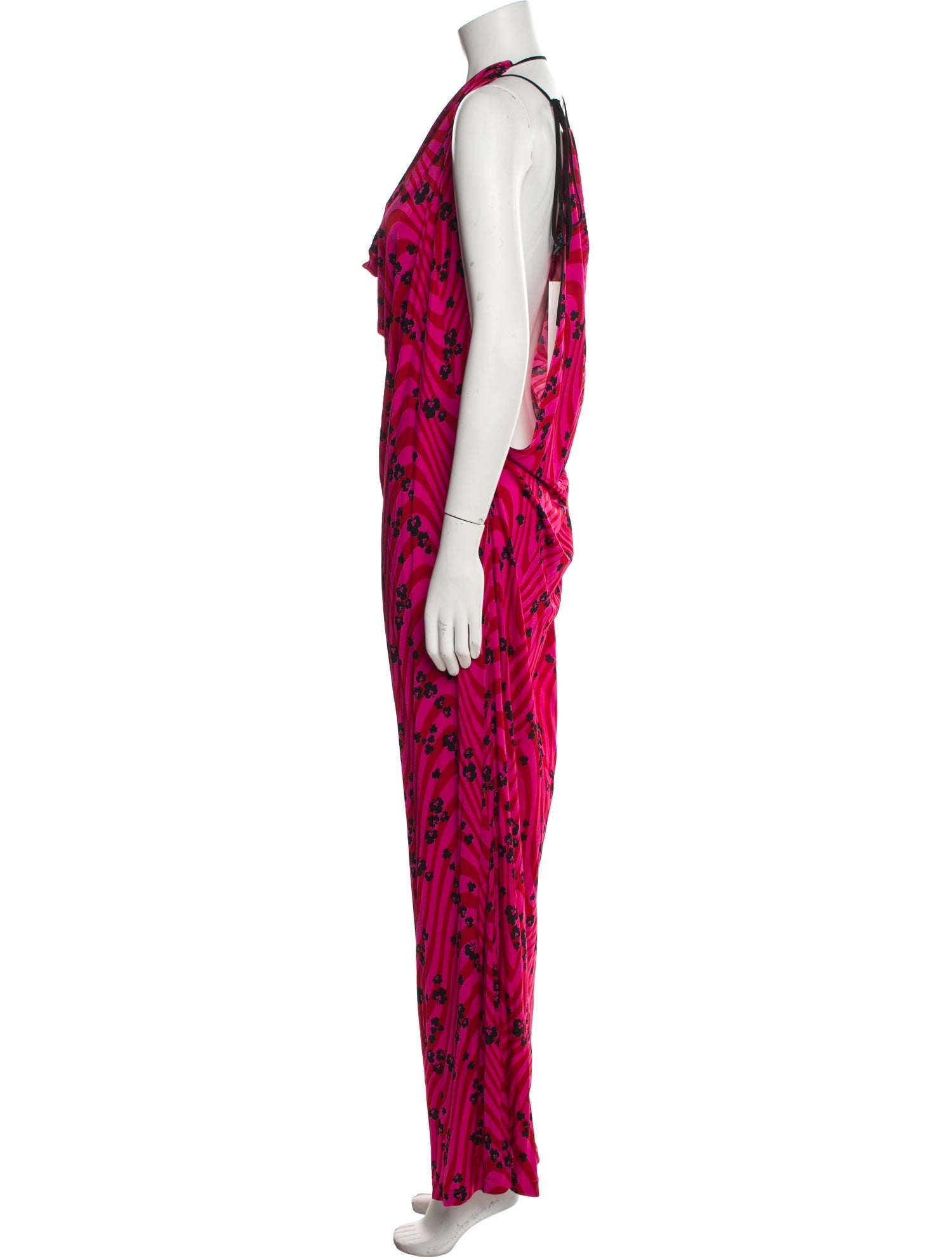 Philosophy di Lorenzo Serafini Printed Long Dress