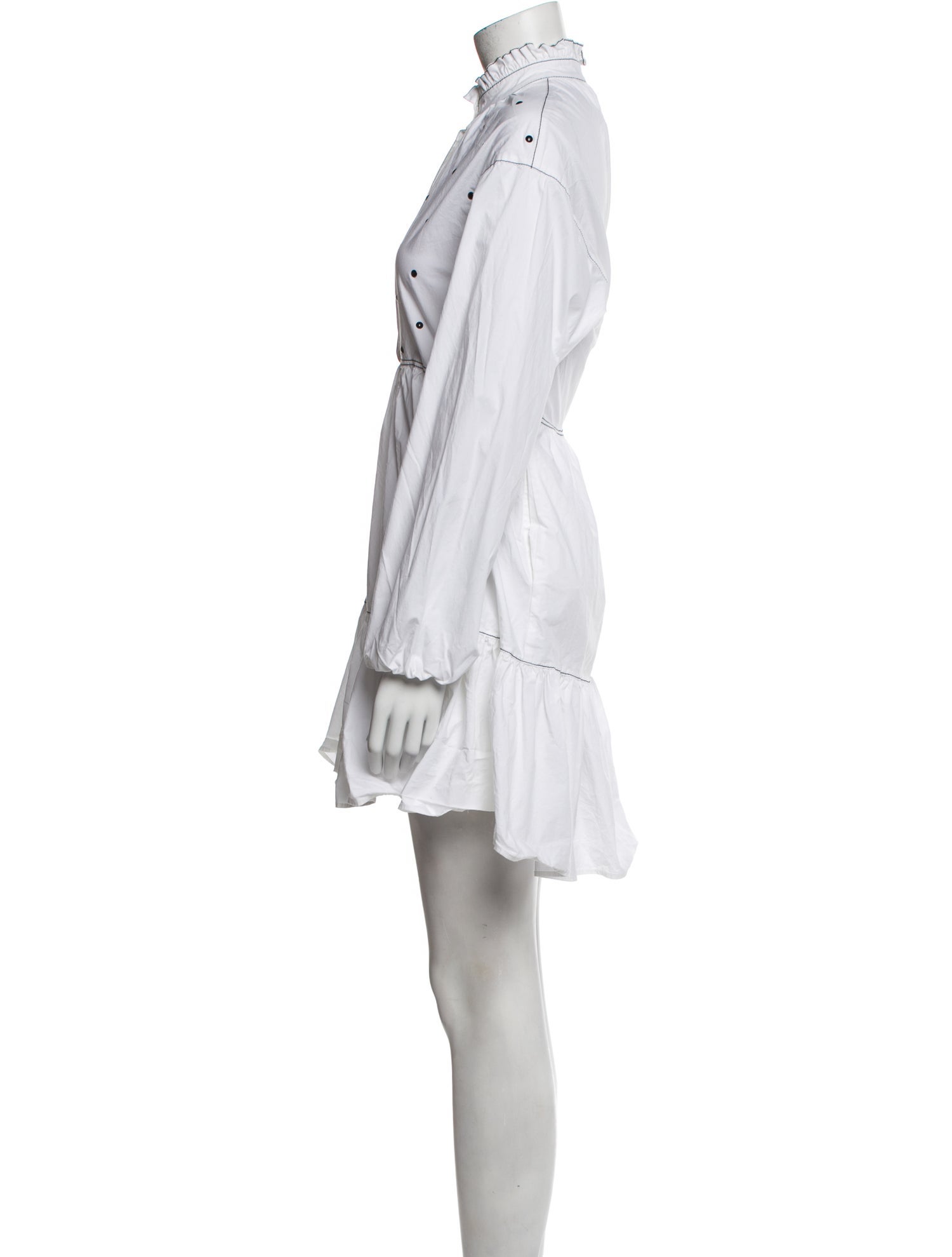 Philosophy di Lorenzo Serafini Mock Neck Mini Dress