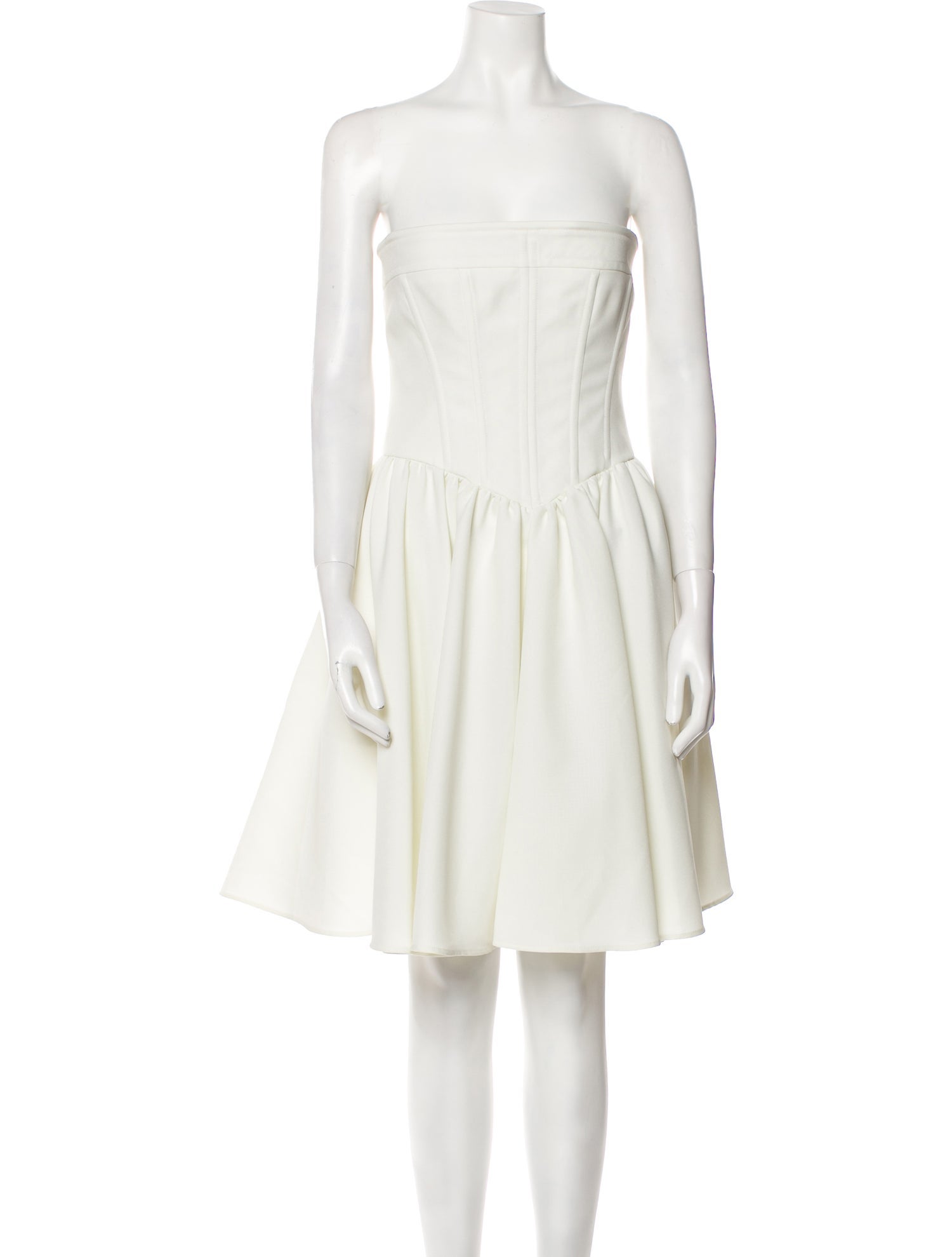 Philosophy di Lorenzo Serafini Strapless Mini Dress