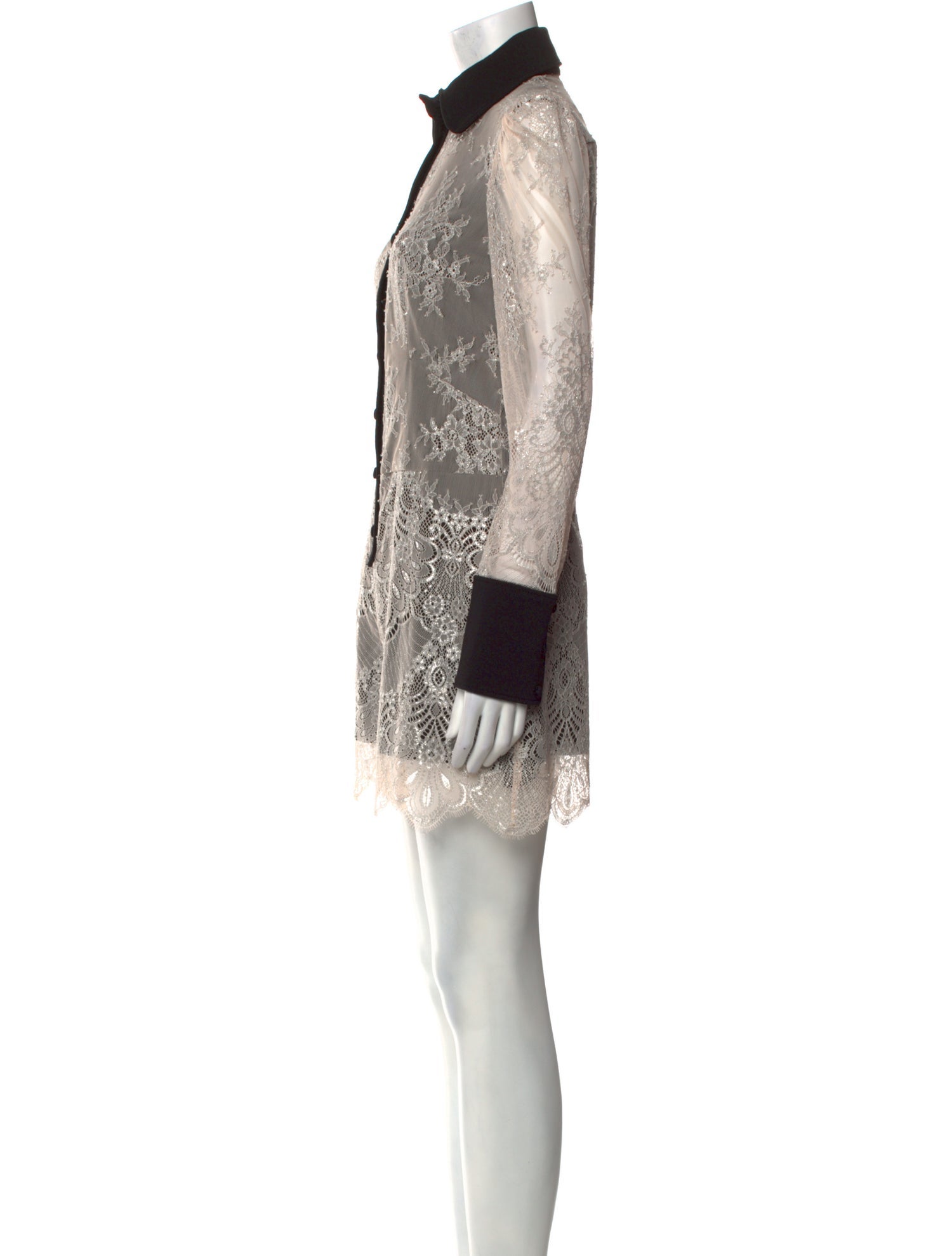 Philosophy di Lorenzo Serafini Lace Pattern Romper