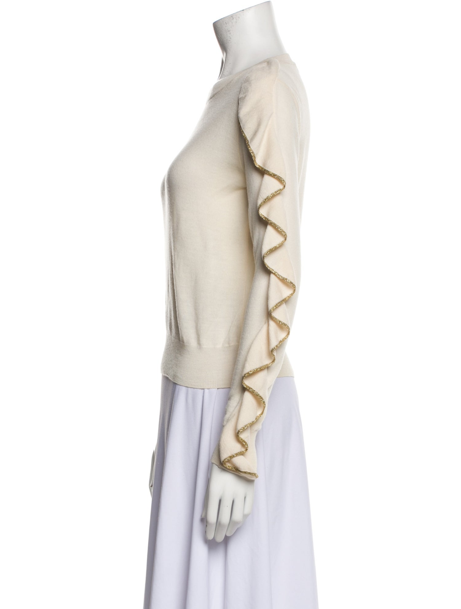 Philosophy di Lorenzo Serafini Virgin Wool Bateau Neckline Sweater