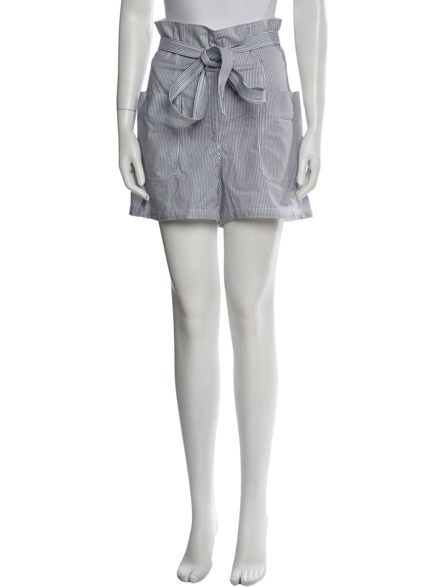 Philosophy di Lorenzo Serafini Striped Mini Shorts