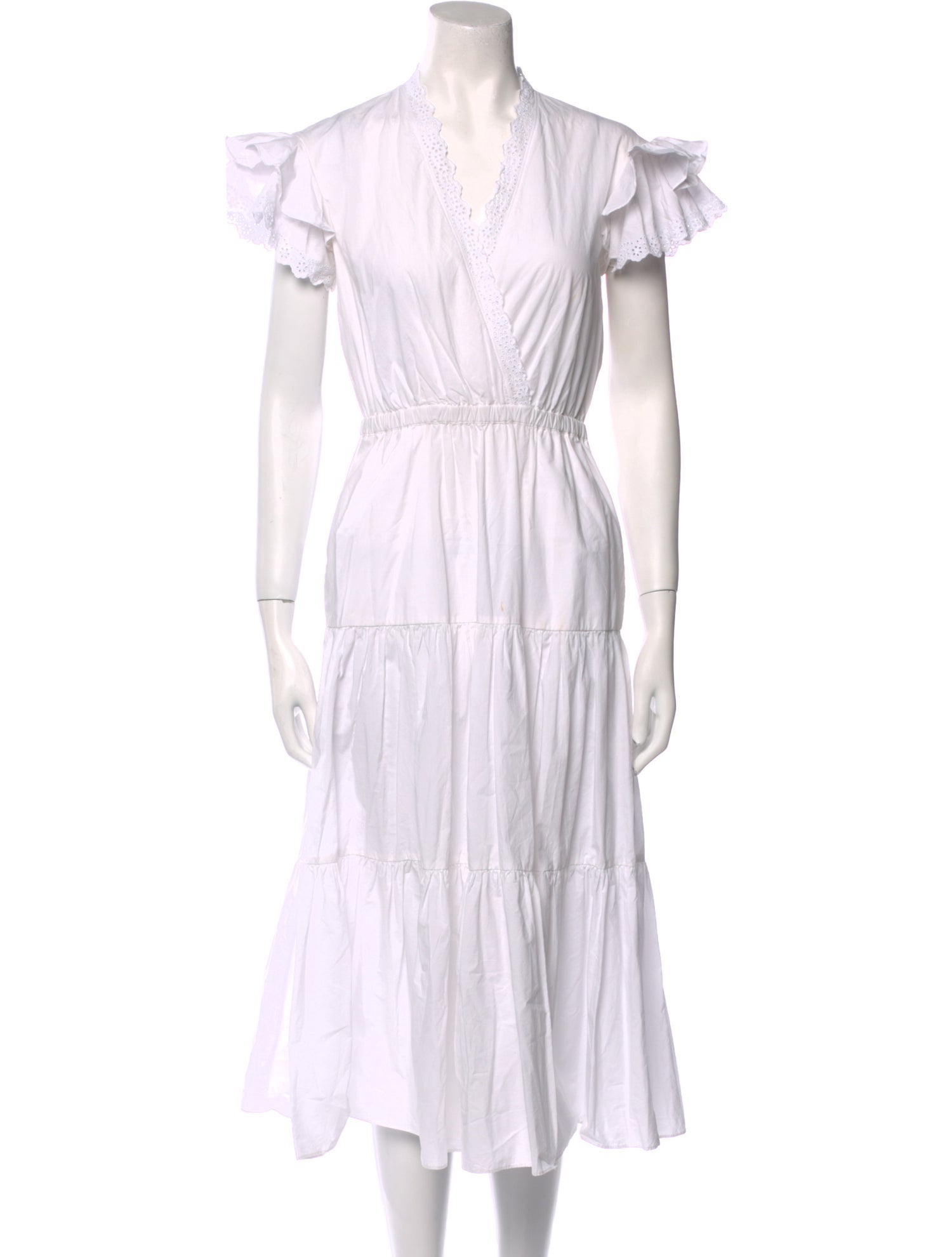 Philosophy di Lorenzo Serafini V-Neck Midi Length Dress