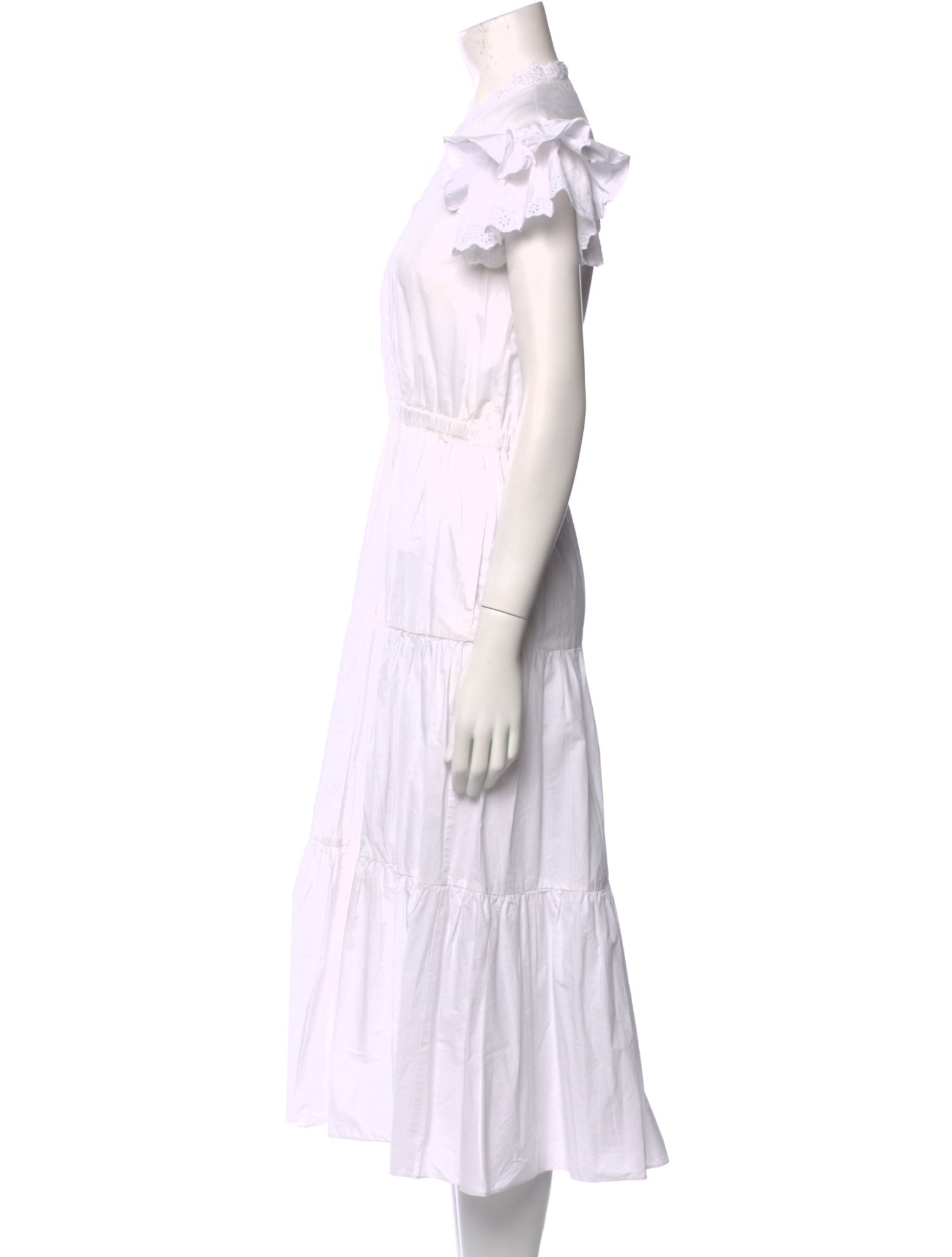 Philosophy di Lorenzo Serafini V-Neck Midi Length Dress