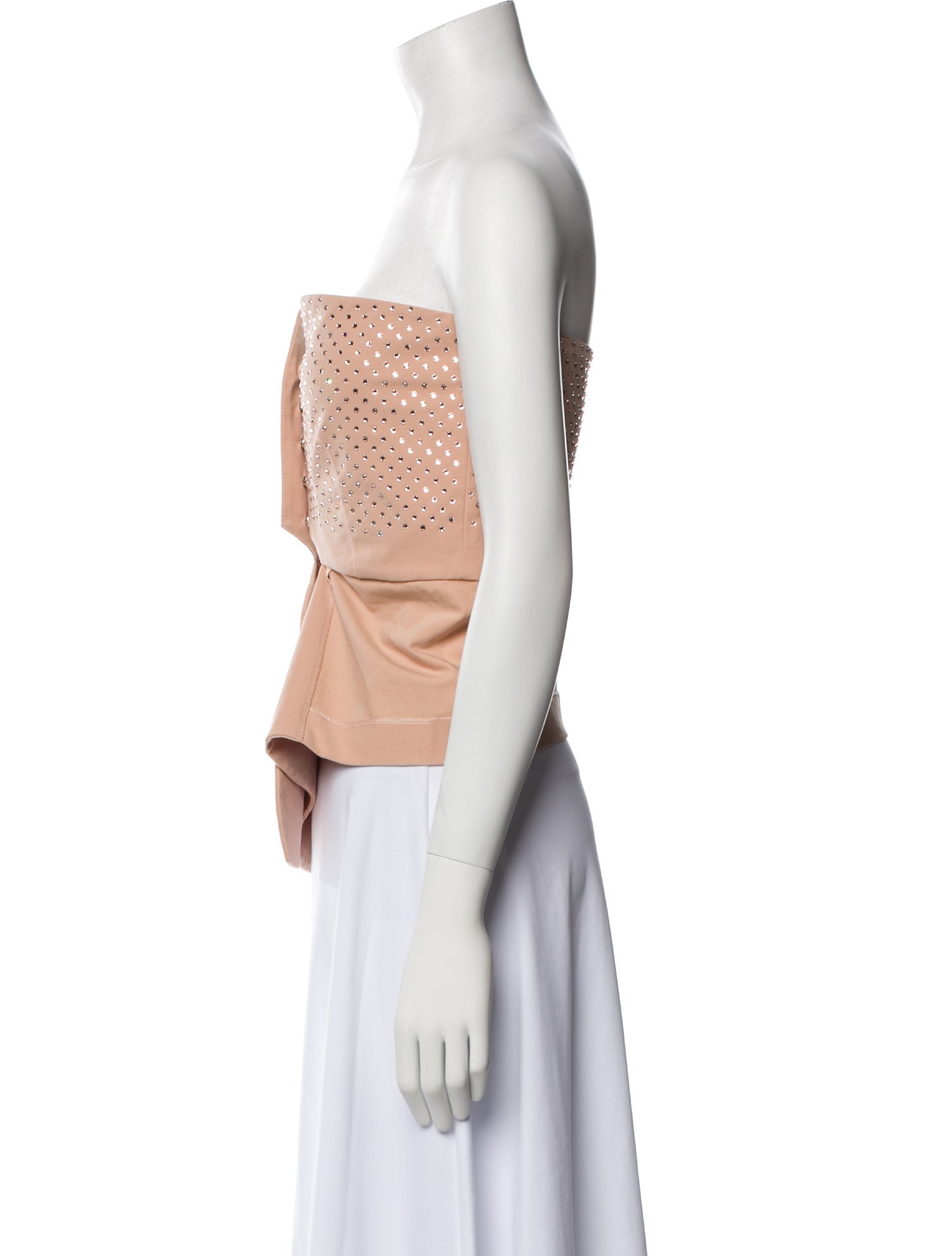 Philosophy di Lorenzo Serafini Strapless Crop Top w/ Tags
