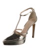 Philosophy di Lorenzo Serafini Leather T-Strap Sandals