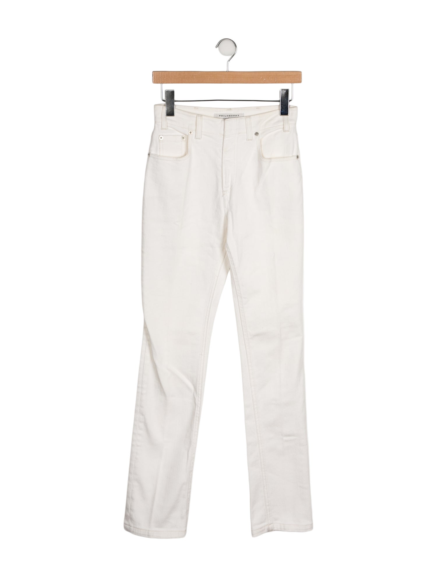 Philosophy di Lorenzo Serafini Mid-Rise Straight Leg Jeans
