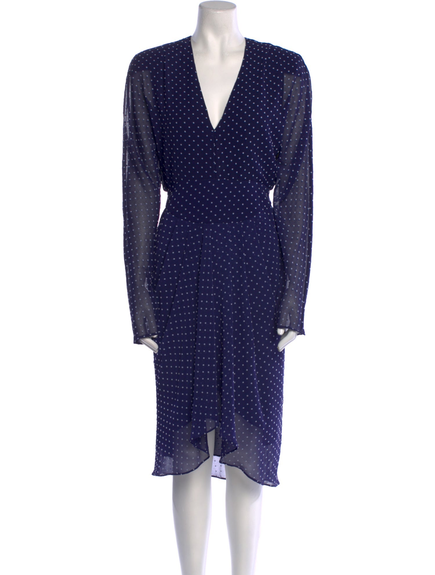 Philosophy di Lorenzo Serafini Polka Dot Print Knee-Length Dress