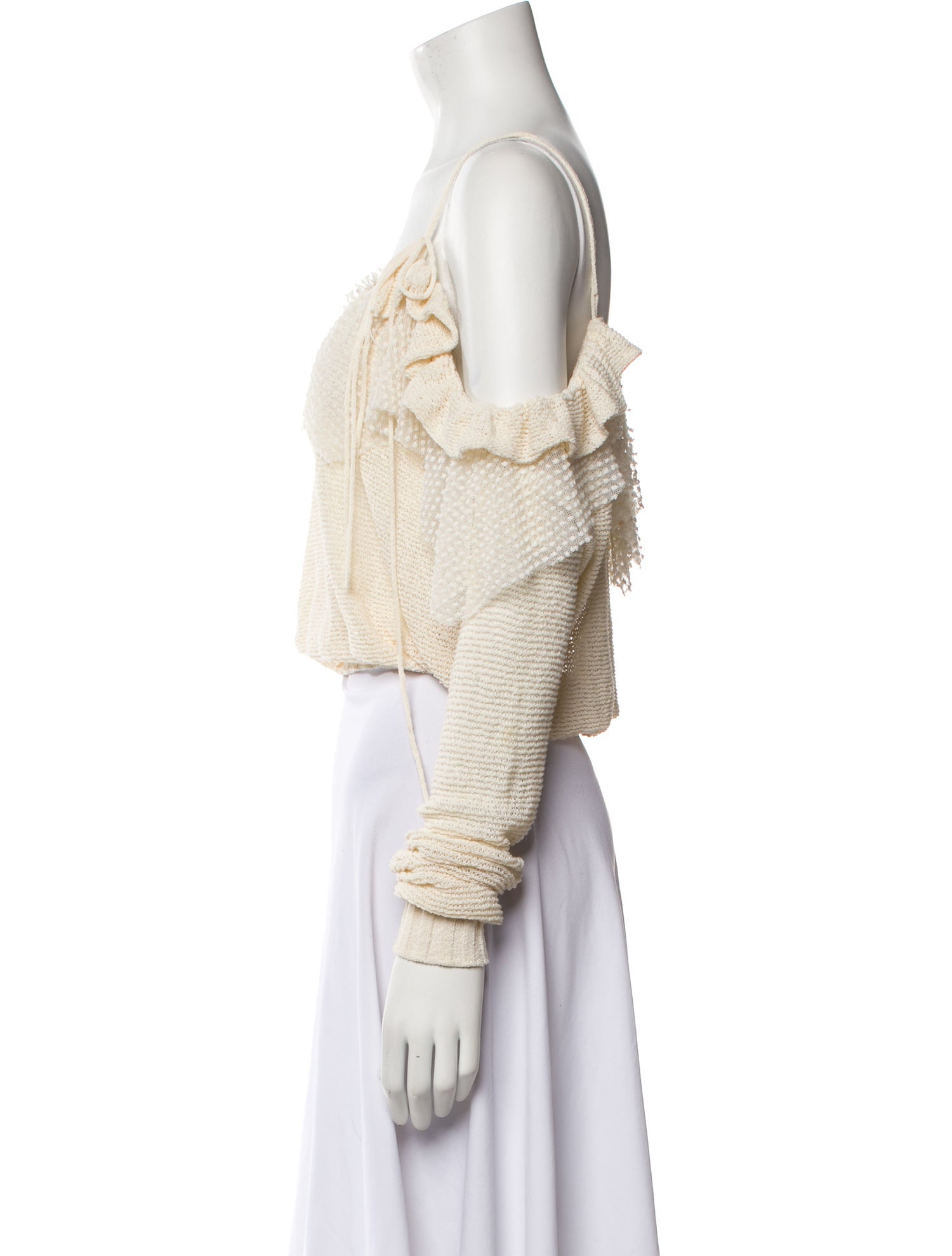 Philosophy di Lorenzo Serafini Off-The-Shoulder Sweater