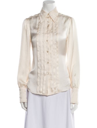 Philosophy di Lorenzo Serafini Long Sleeve Button-Up Top